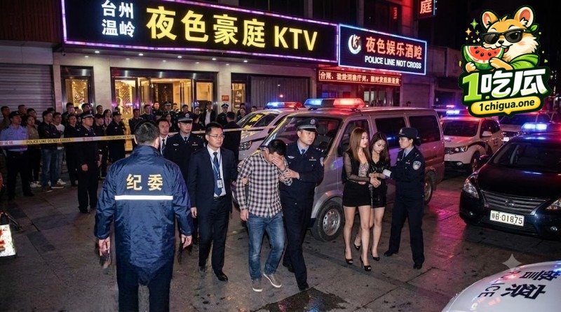 台州温峤派出所所长 蒋辉华 带手下集体ktv嫖娼 被举报后罚酒息事宁人引爆舆论