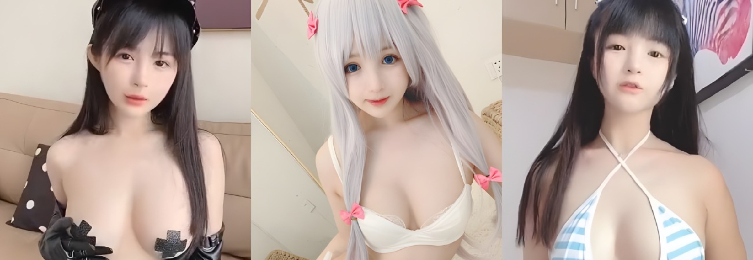白虎萝莉 樱井宁宁 定制福利流出 超大巨乳白嫩诱人 脸穴同框展示丰满身材