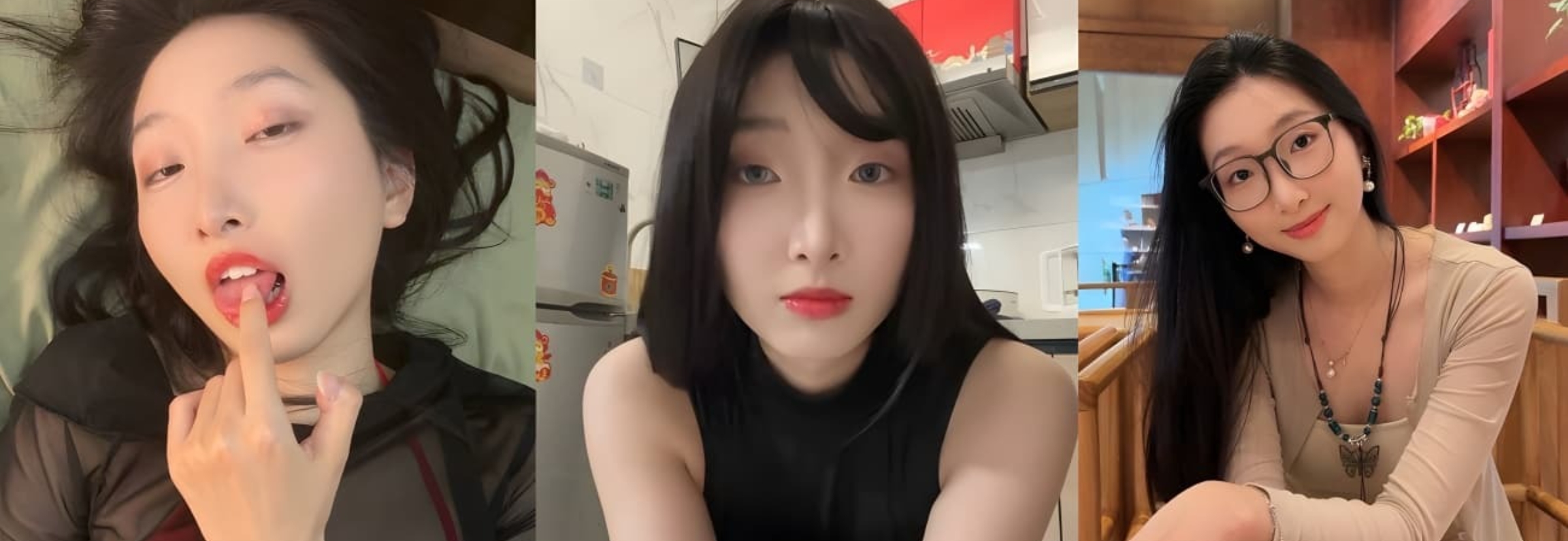 反差大学生 林晓晓 十个眼镜九个骚还有一个特别骚 白天是乖乖女晚上穿上黑丝就化身骚母狗