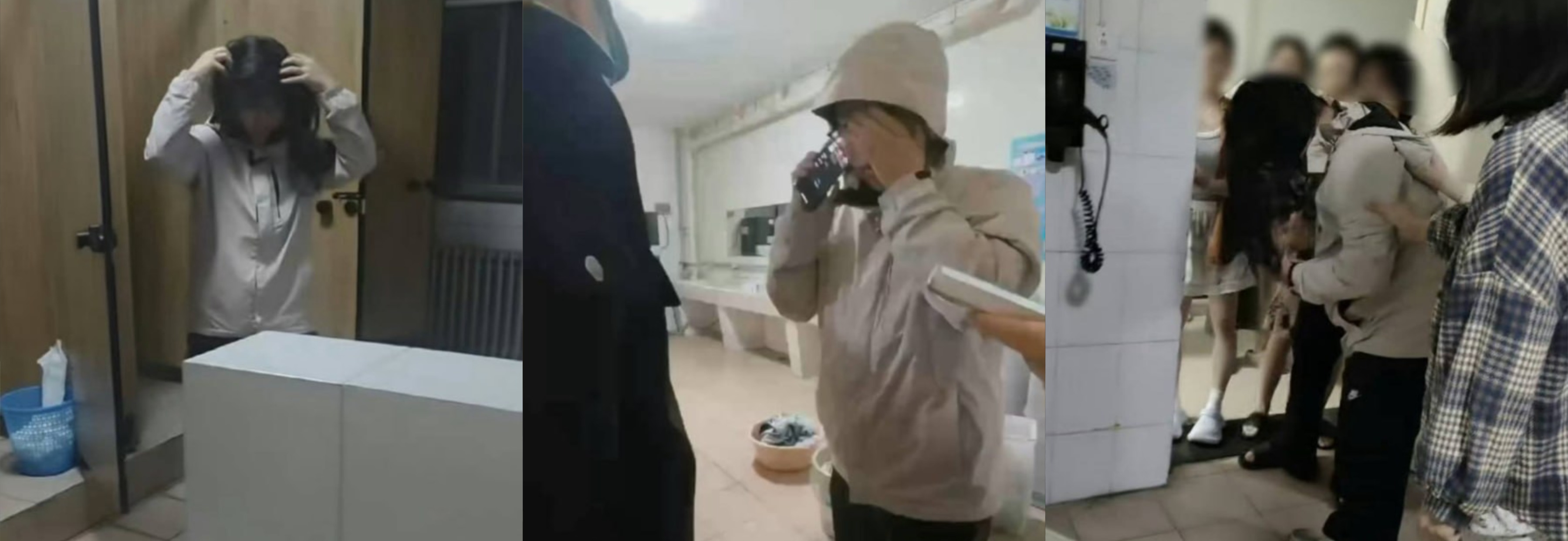 华北电力大学 佟军 男扮女装潜入女寝厕所偷拍 被当场抓获 海量视频泄漏曝光!