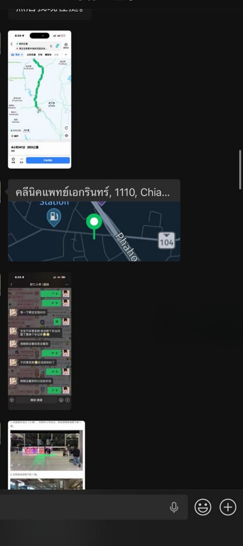 虾仁小羊赴泰聊天记录