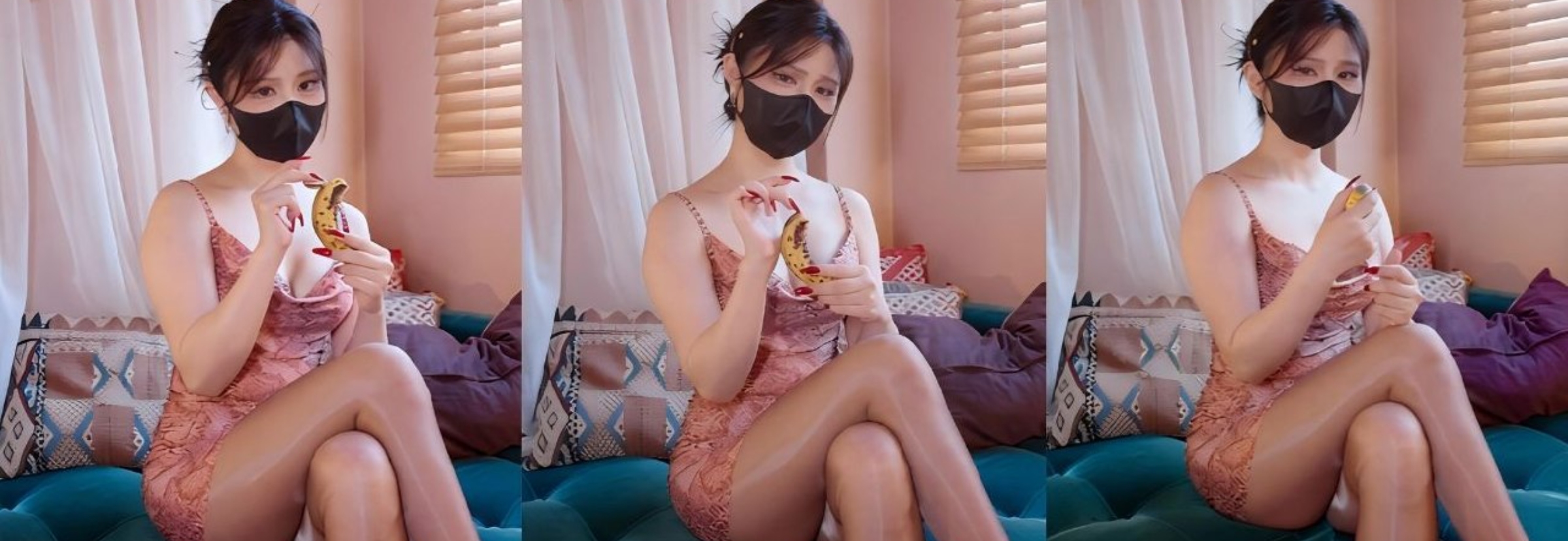 足控女神 台北娜娜 福利短片香蕉踏碎压榨 豹纹高跟肉丝玉足 言语羞辱场面泥泞刺激